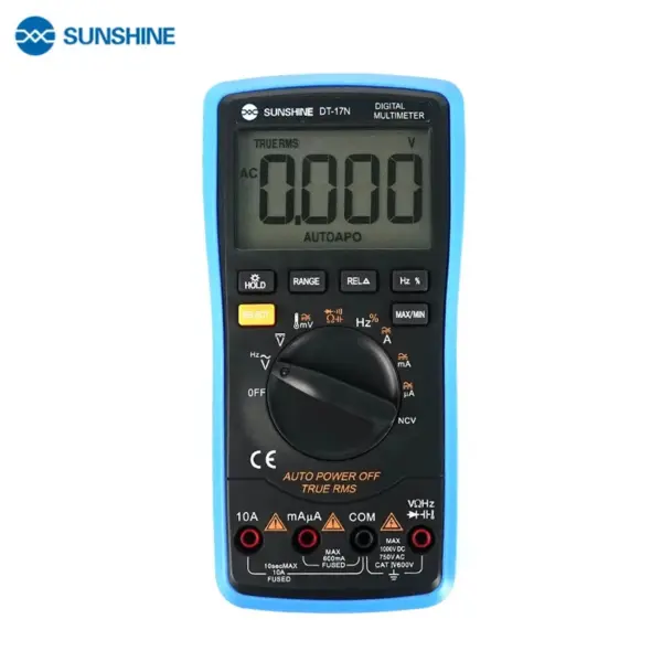 SUNSHINE DT-17N Digital Multimeter LCD Display