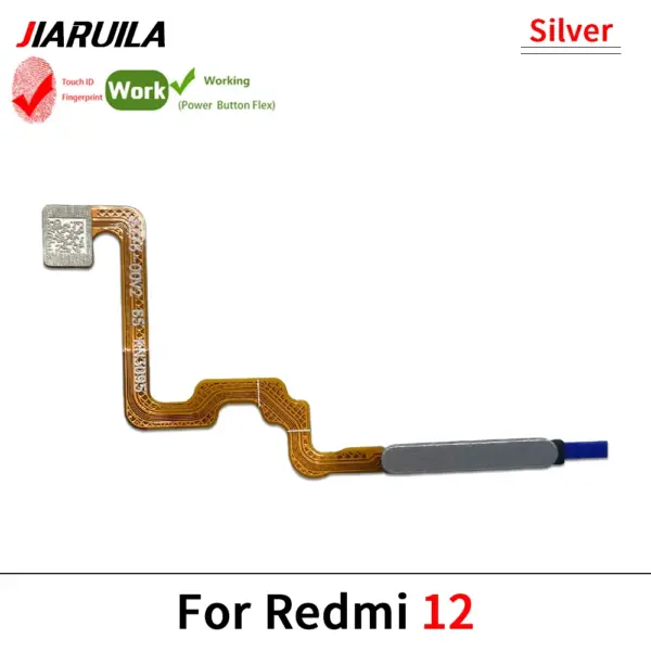 Fingerprint Sensor Home Return Power Button Flex Cable for Xiaomi Redmi 13C - Image 2