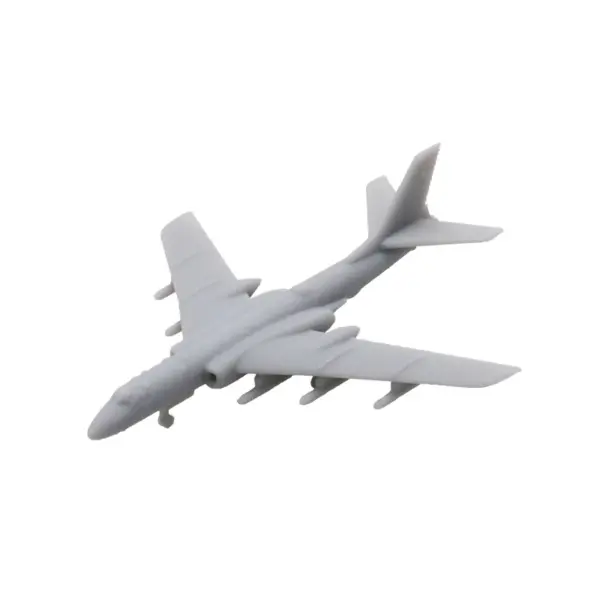 2PCS H-6K Bomber Aircraft Model 1/2000 1/700 1/350 - Image 3