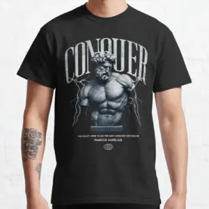 Marcus Aurelius Motivational Gym T-Shirt