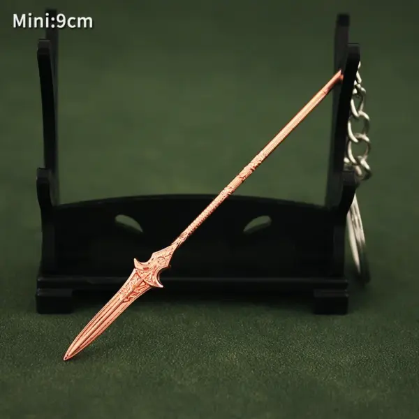 God of War Kratos Axe Metal Keychain - Image 7