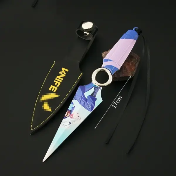 Valorant JETT Kunai 17cm Metal Replica - Image 11