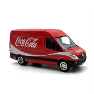 1:76 Mercedes-Benz Coca-Cola Van Collectible Model