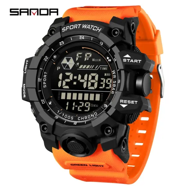 SANDA 6229 Digital Sports Watch Luminous Features - Image 13
