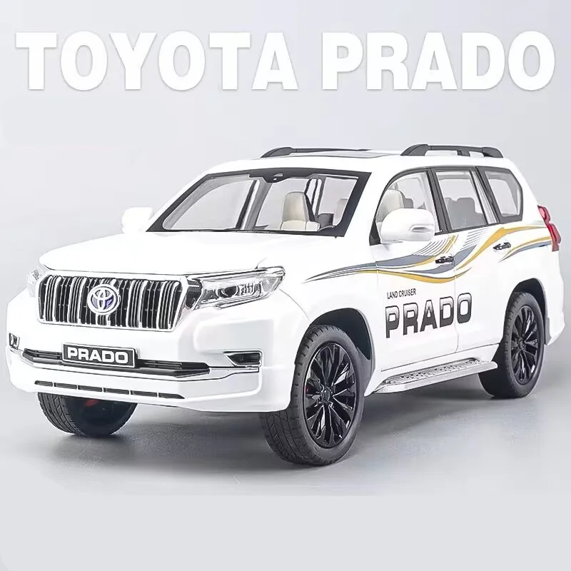 1/18 Toyota Prado Land Cruiser Alloy Model 7 1/18 Toyota Prado Land Cruiser Alloy Model - Image 7