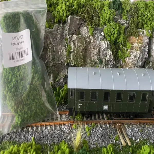 30G Miniature Railway Tree Model Sponge Set - Image 2