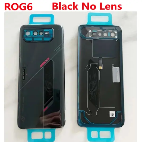 Back Glass Battery Cover for Asus ROG Phone 6D - Image 4