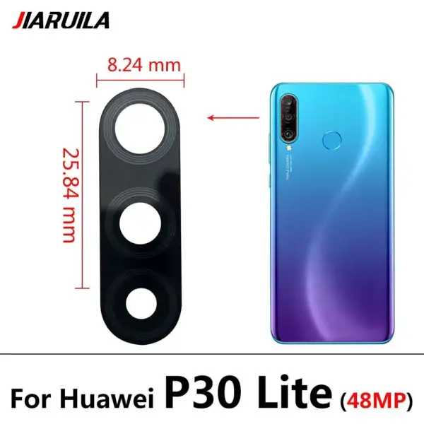Huawei P20 P30 P40 Series Rear Camera Glass Lens Set - Image 14