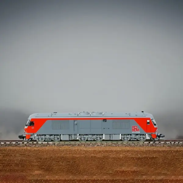 1:120 Scale Diecast Alloy Diesel Locomotive Model - Image 2
