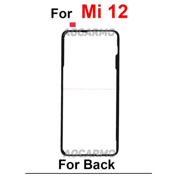 Xiaomi Rear Door Housing Adhesive Sticker Set - Image 8