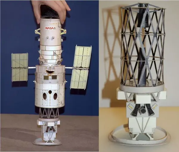Hubble Space Telescope 3D Paper Model Kit