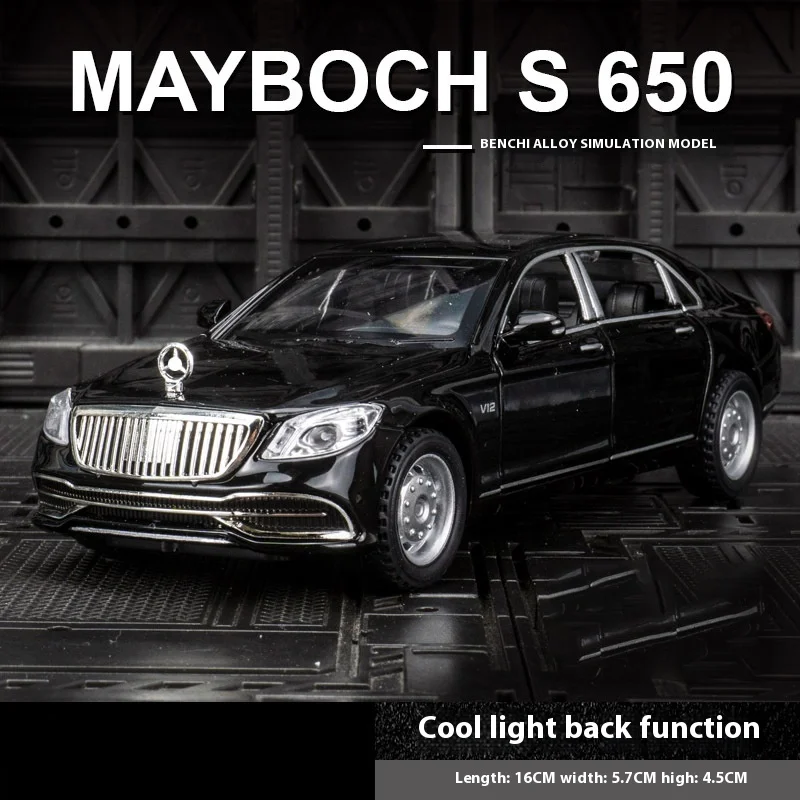 1/32 Mercedes Benz Maybach S650 Diecast Model 6 1/32 Mercedes Benz Maybach S650 Diecast Model - Image 6