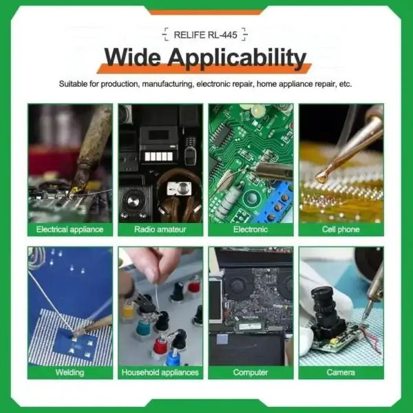 RELIFE RL-445 High Purity Solder Wire 0.3-0.6mm - Image 4
