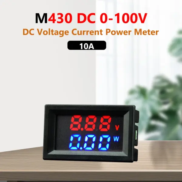 Digital Voltmeter Ammeter 10A 50A 100A Panel - Image 2