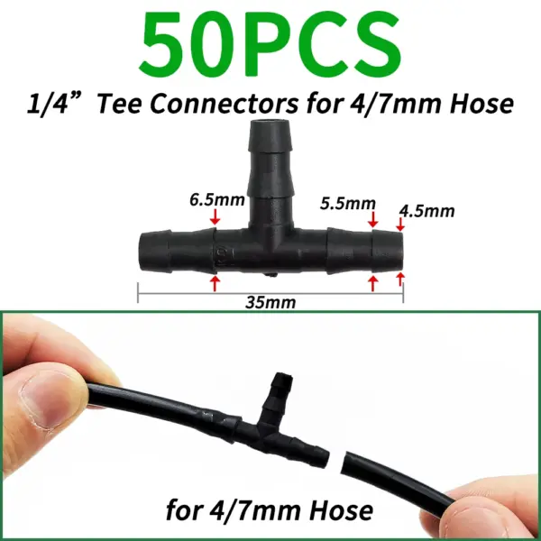 20PCS 3/5mm Hose Connectors for Drip Irrigation - Image 11