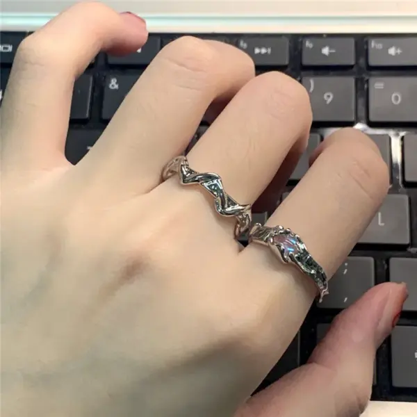 Adjustable Women’s Moonlight Stone Ring - Image 2