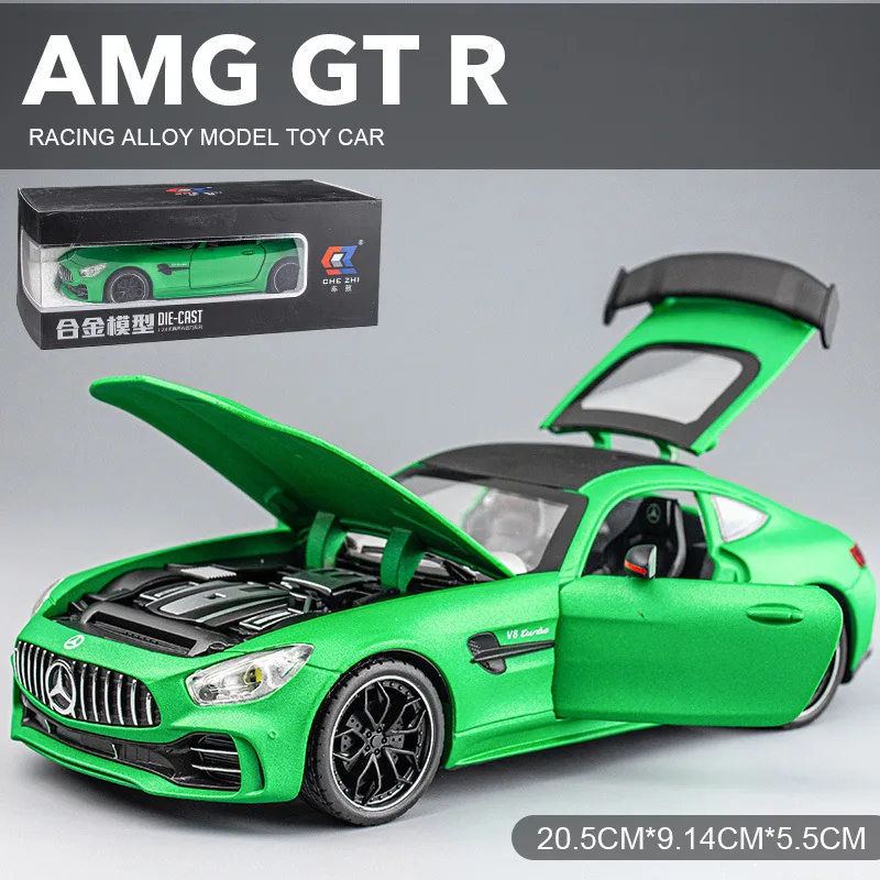 1:24 Scale Benz GTR Diecast Car Model 7 1:24 Scale Benz GTR Diecast Car Model - Image 7
