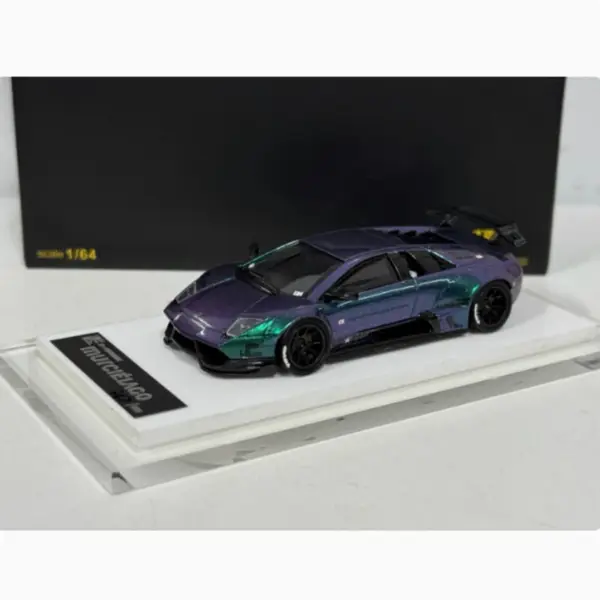Onemodel 1/64 LB 670 Combat Gray Supercar Model - Image 10