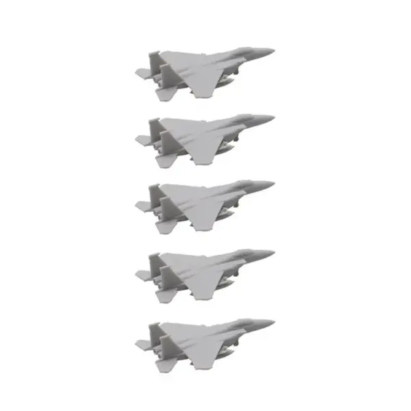 5PCS F-15E Strike Eagle Resin Model Aircraft - Image 10
