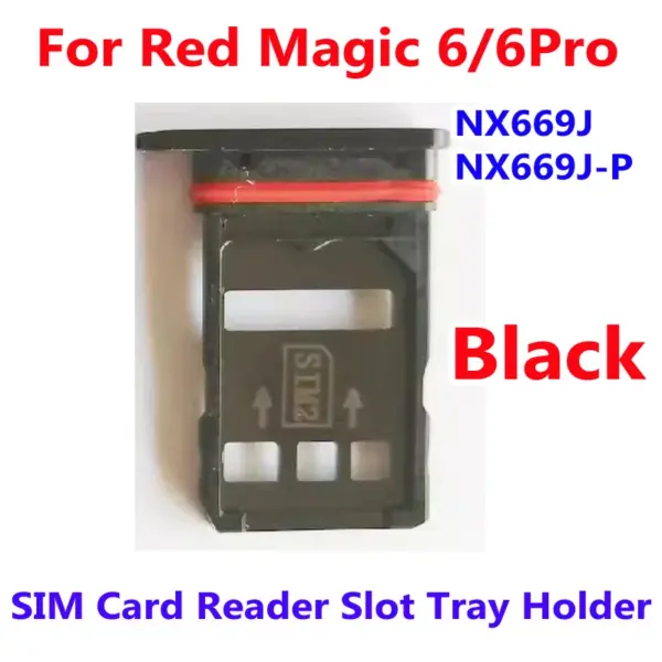 Original SIM Card Reader Tray for ZTE Nubia Red Magic Series - Image 9
