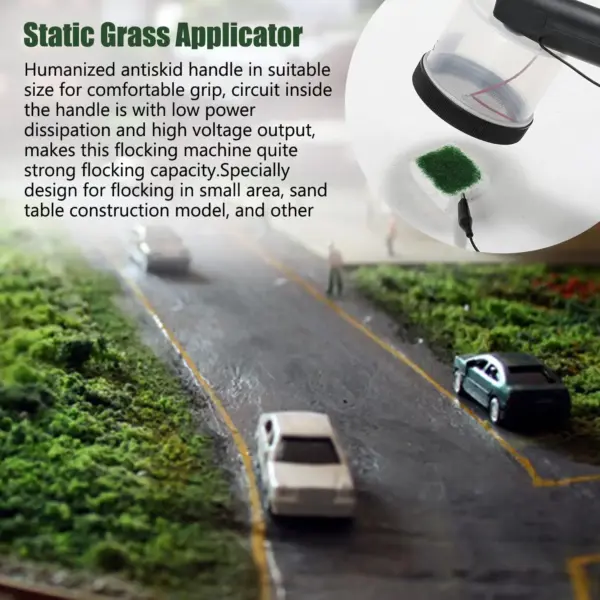 Static Grass Flocking Applicator for Models - Image 4