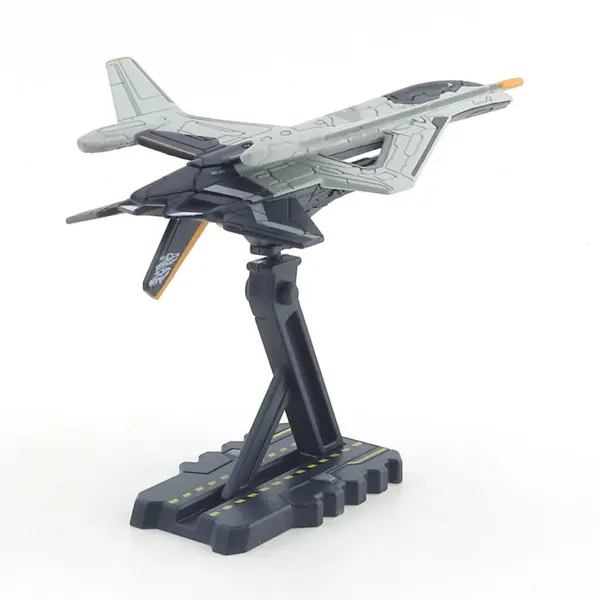1:64 Scale Alloy White Emperor Fighter Model - Image 11