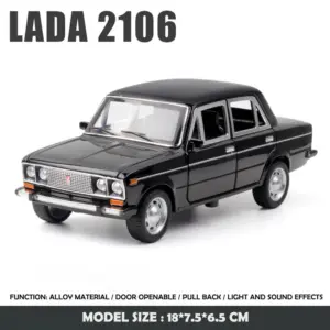 1:24 Scale LADA Vintage Diecast Car Model 16 S9487240bfa114d3c800f9e8cf3a325ddb