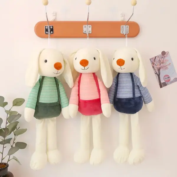 Cute 110cm Candy Rabbit Plush Pillow Toy - Image 4