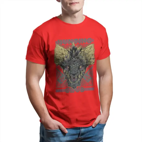 Monster Hunter World Nergigante Cotton T-Shirt - Image 11