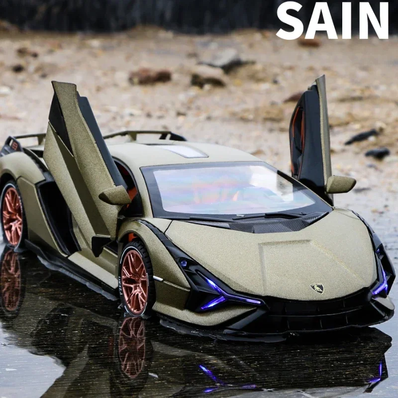 1:24 Lambor SIAN FKP 37 Metal Sport Car Model 2 1:24 Lambor SIAN FKP 37 Metal Sport Car Model - Image 2