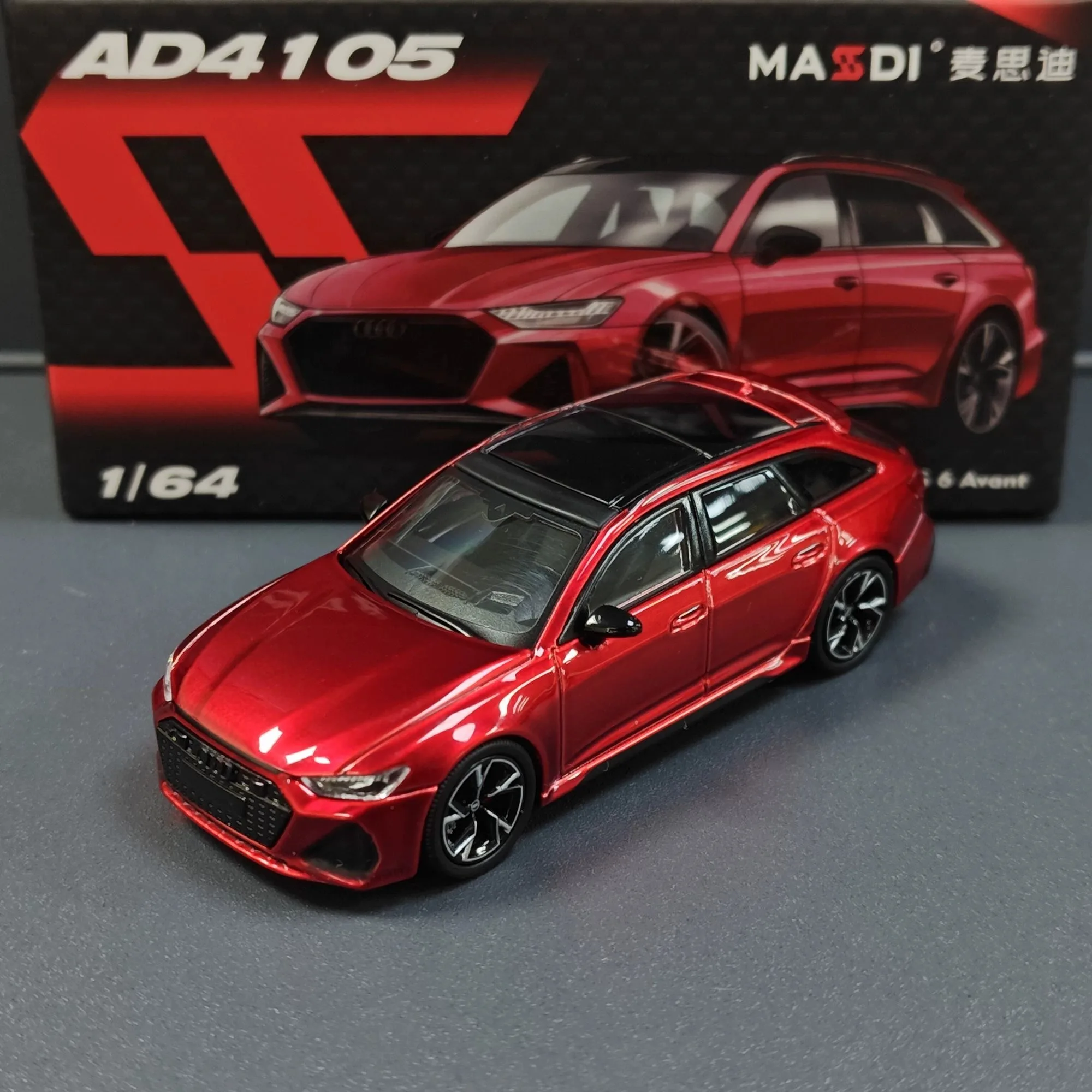 1:64 Audi RS6 Quattro Alloy Diecast Car 7 1:64 Audi RS6 Quattro Alloy Diecast Car - Image 7