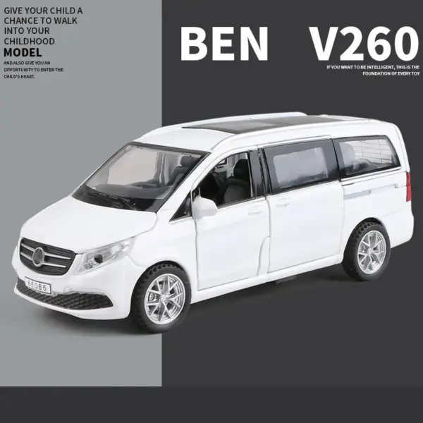 1:32 Alloy MPV Car Model Diecast Vehicle - Image 8