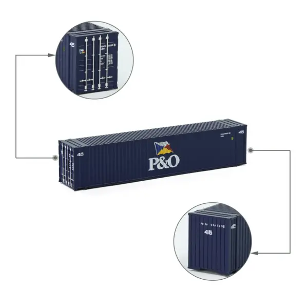 N Scale 45ft Shipping Containers with Magnets - Image 15