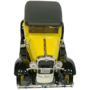 1/32 1930 Ford Model A Diecast Yellow Car 9 S9553f30f8ed940bdb0a5d62f1eaeaf54s