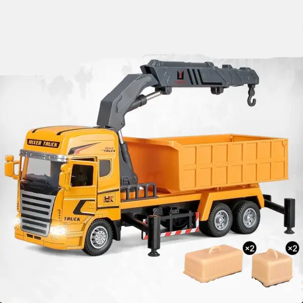 1:32 Alloy Rescue Trailer Model Toy - Image 5