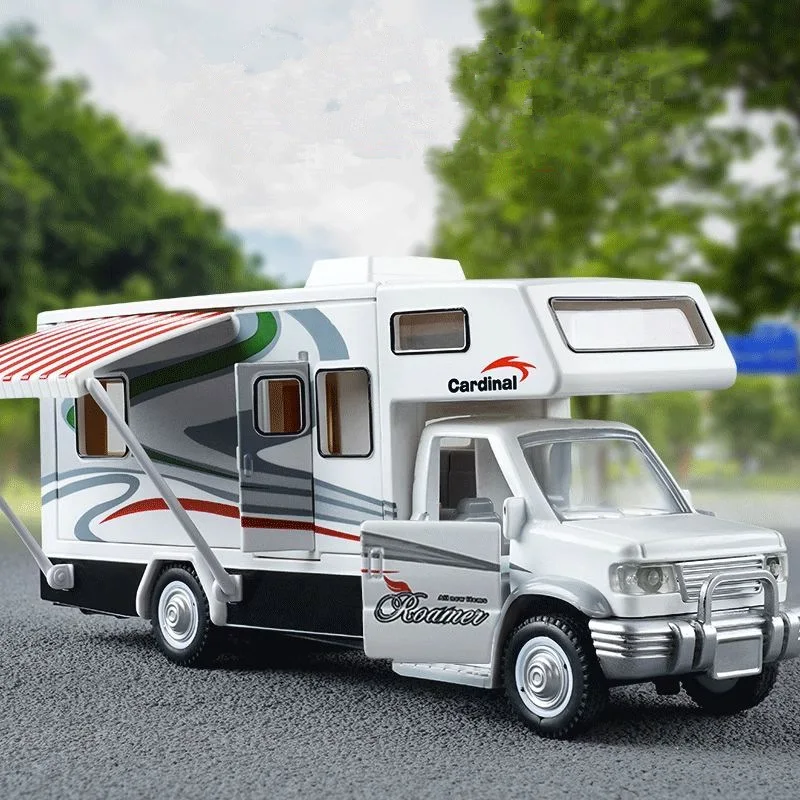 1:28 Alloy Diecast Luxury Caravan Model 3 1:28 Alloy Diecast Luxury Caravan Model - Image 3