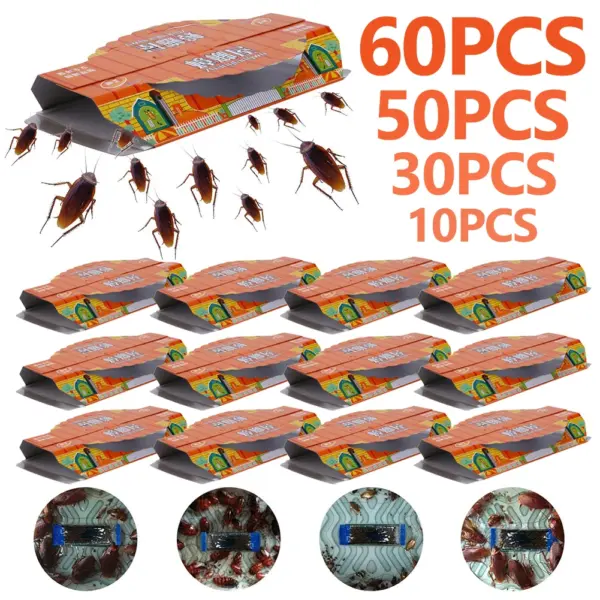 10 Pack Sticky Roach Traps Indoor Pest Control - Image 3
