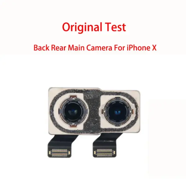 Original iPhone X Rear Camera with Flash Flex Module - Image 2