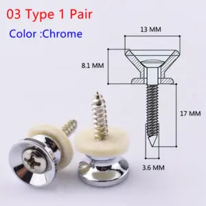 Guitar and Bass Strap Button Pins Set 36 S957bb2ab11df462492d86e3592fa19162
