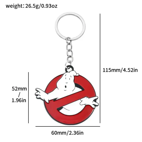 Ghostbusters Classic Red Keychain Accessory - Image 5