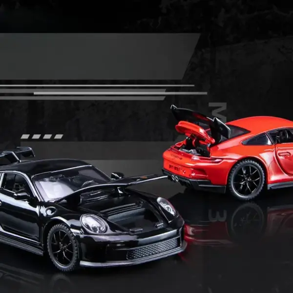 1/32 Scale Porsche 911 Alloy Model Car - Image 4
