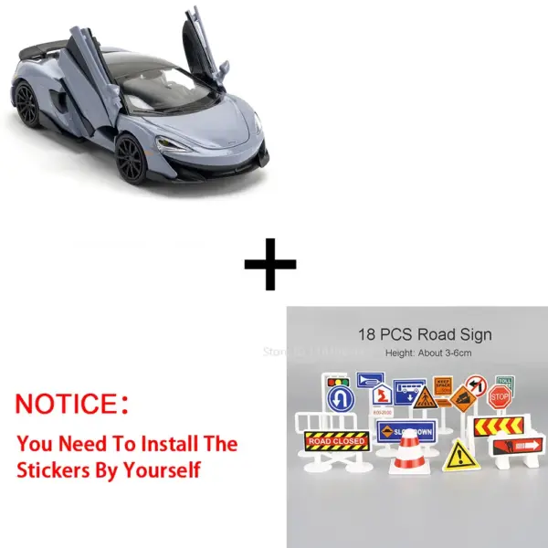 1:32 McLaren 600LT Diecast Car Model - Image 7