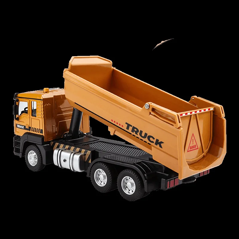 1:43 Alloy Pull Back Dump Truck Model 4 1:43 Alloy Pull Back Dump Truck Model - Image 4