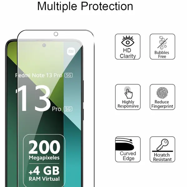 3PCS Tempered Glass for Xiaomi Redmi Series - Image 2