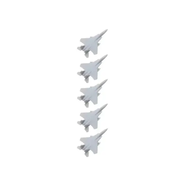 5PCS F-15C Eagle Model Aircraft for Hobbyists - Image 10