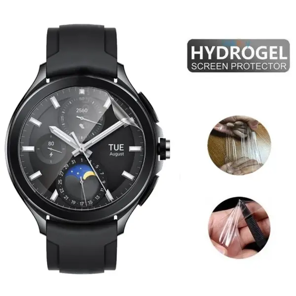 10PCS TPU Hydrogel Screen Protectors for Xiaomi Watch 2 Pro - Image 2
