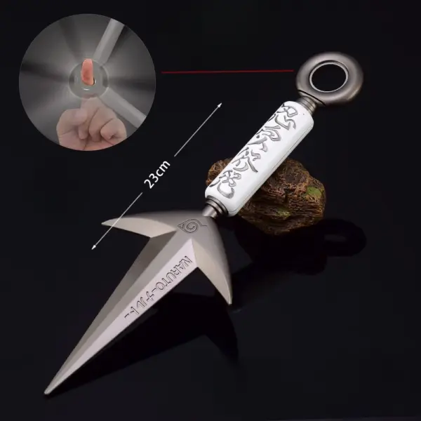 Namikaze Minato Kunai Model 23cm Metal Craft - Image 14