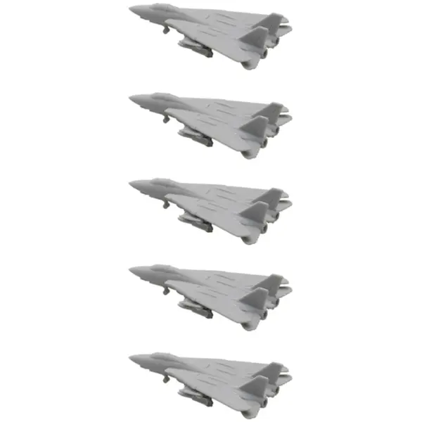 5PCS F-14 Tomcat Aircraft Models with Gear - Image 11
