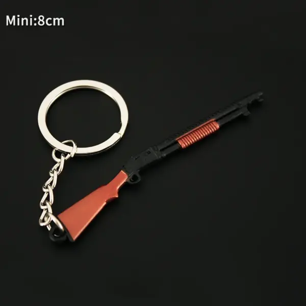 PUBG Mini Gun Keychain Alloy S1897 Model - Image 6