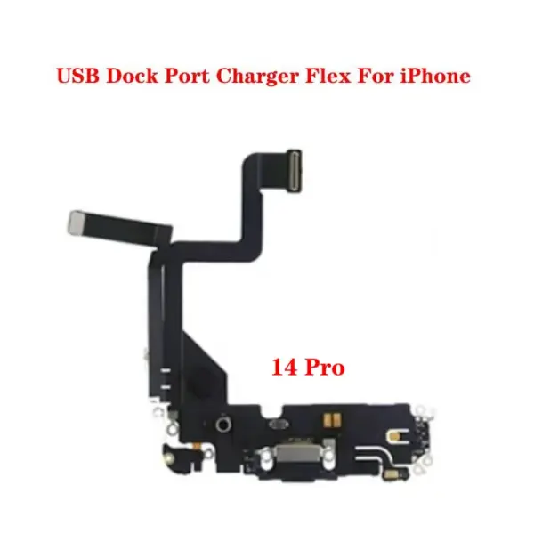 Charging Flex Cable for iPhone 14 Plus Pro Max - Image 3